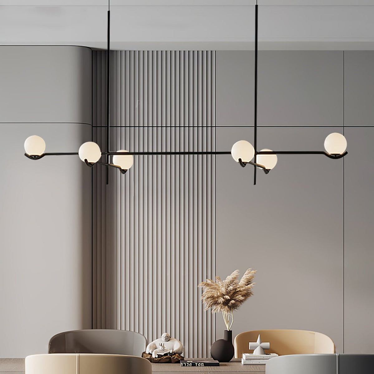 Bora minimalistyczna lampa wisząca ze szkła