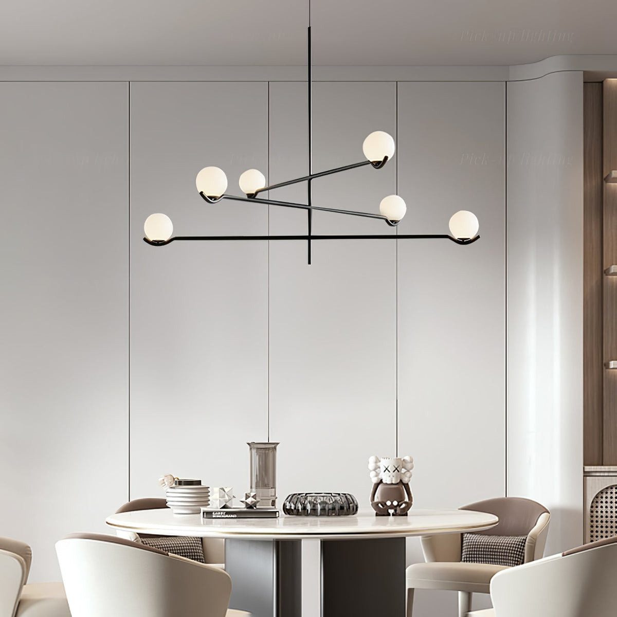 Bora minimalistyczna lampa wisząca ze szkła