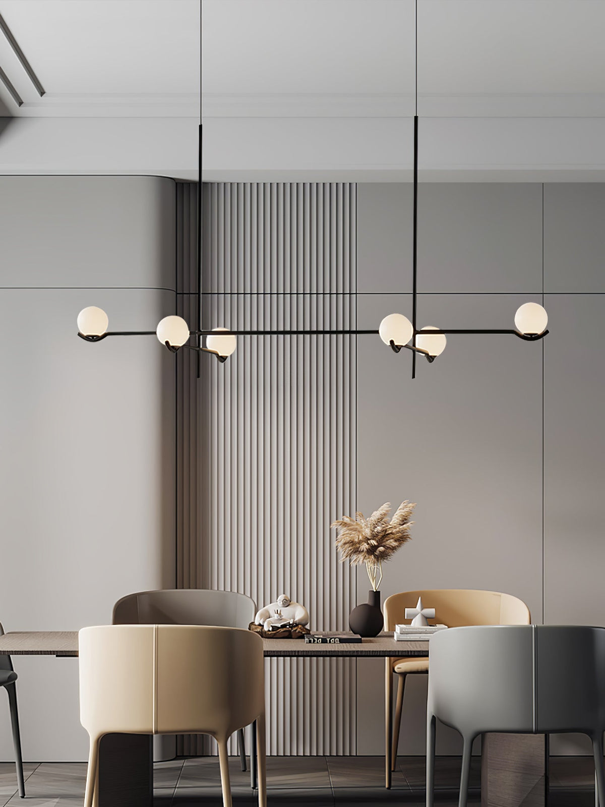 Bora minimalistyczna lampa wisząca ze szkła