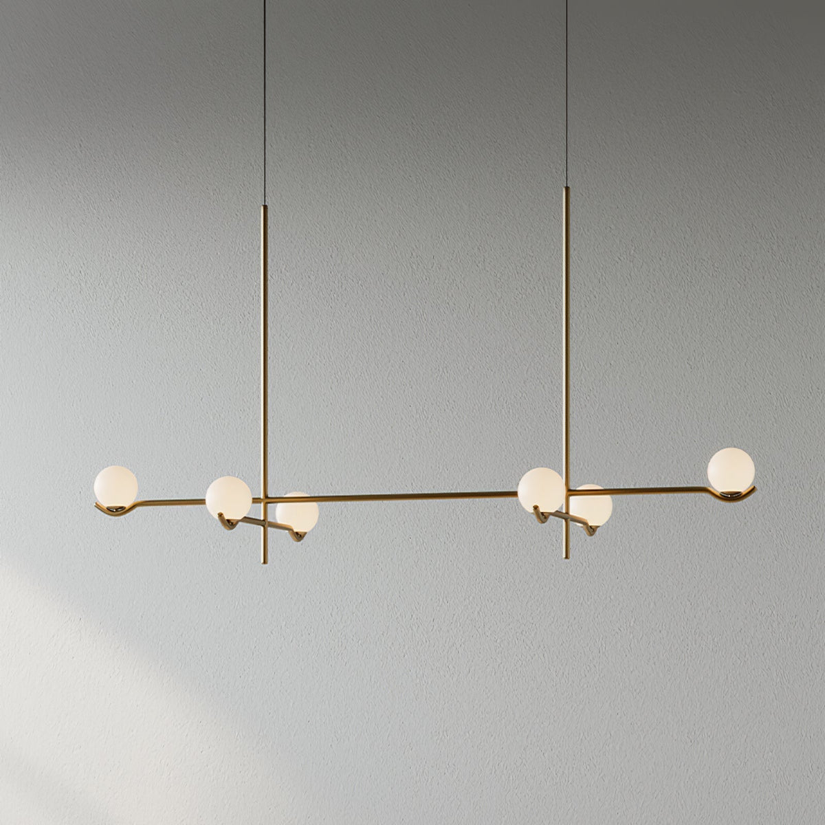 Bora minimalistyczna lampa wisząca ze szkła
