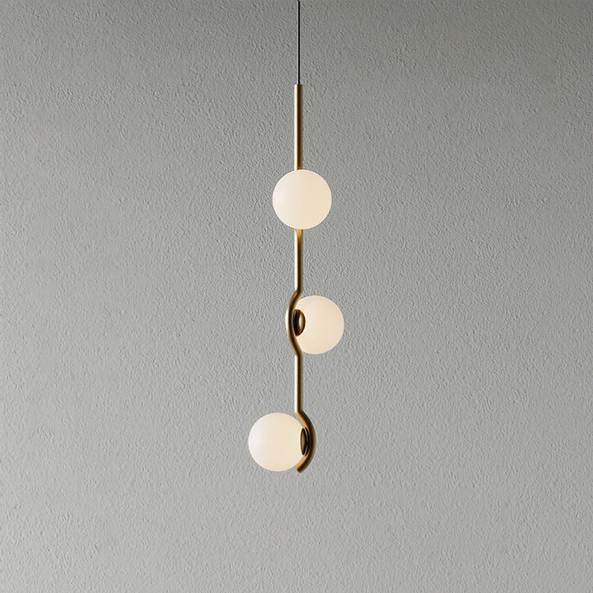 Bora minimalistyczna lampa wisząca ze szkła