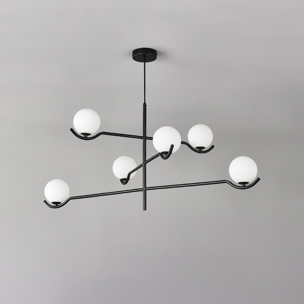 Bora minimalistyczna lampa wisząca ze szkła