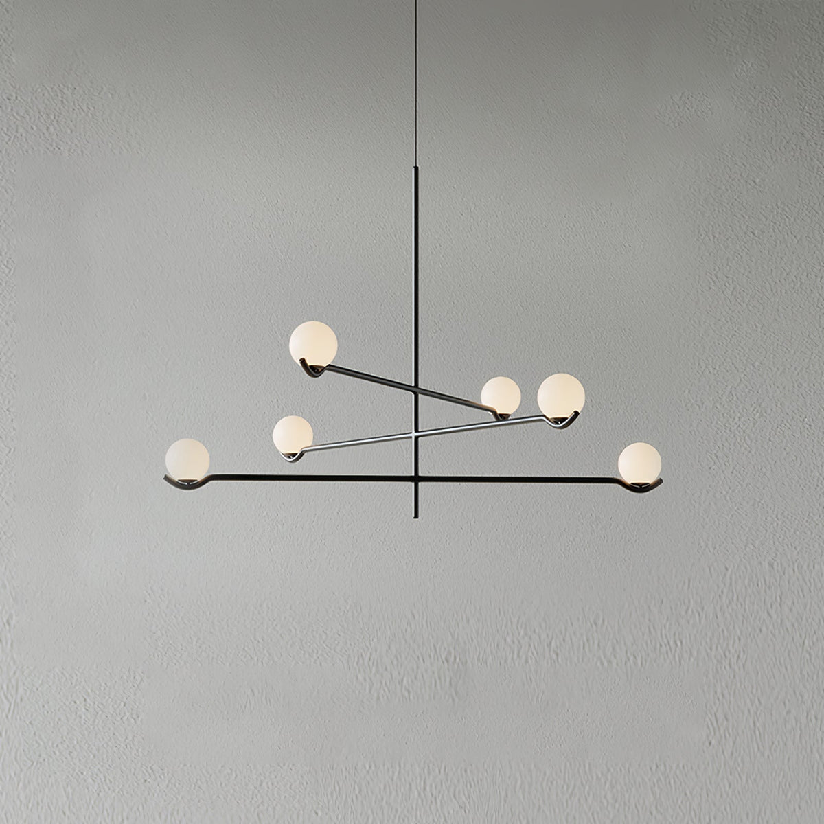 Bora minimalistyczna lampa wisząca ze szkła