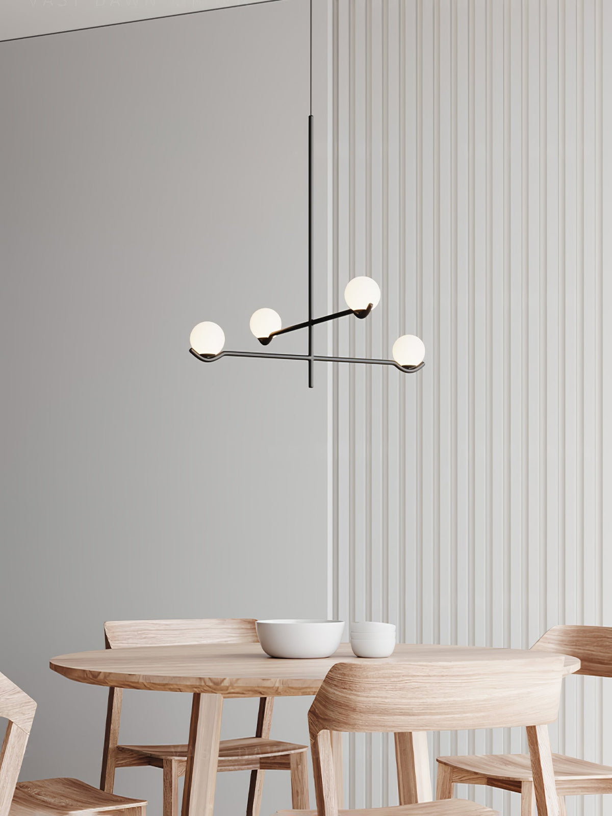 Bora minimalistyczna lampa wisząca ze szkła