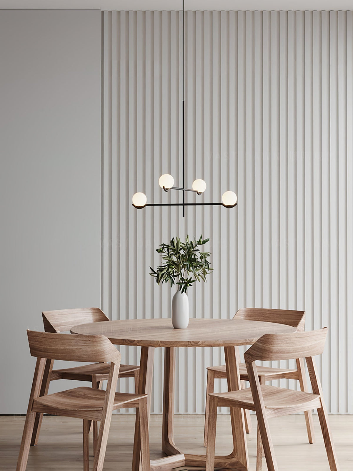 Bora minimalistyczna lampa wisząca ze szkła