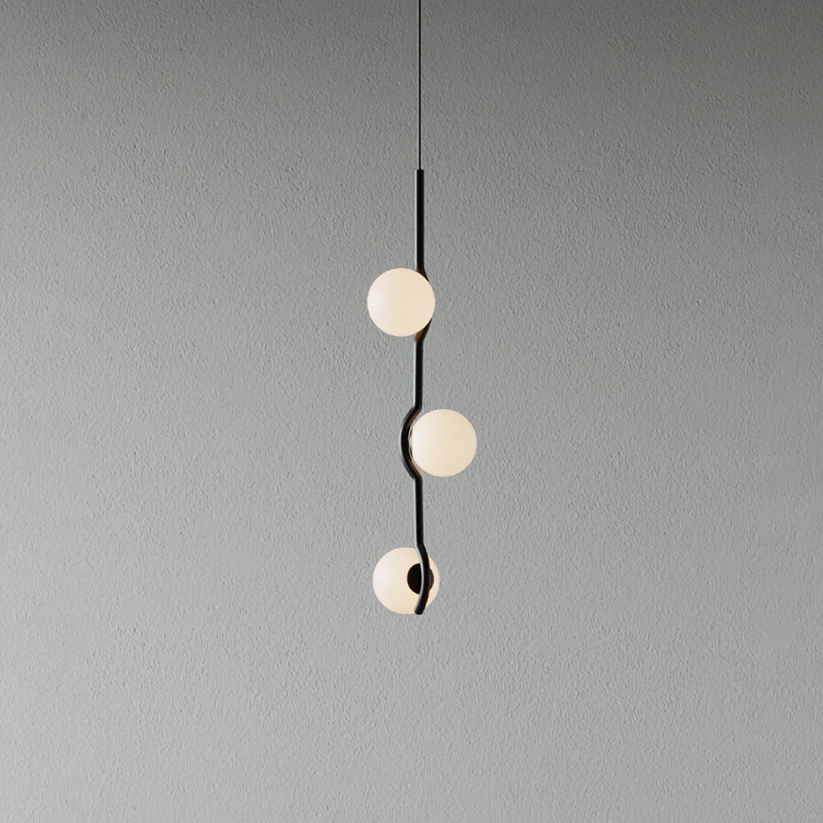 Bora minimalistyczna lampa wisząca ze szkła