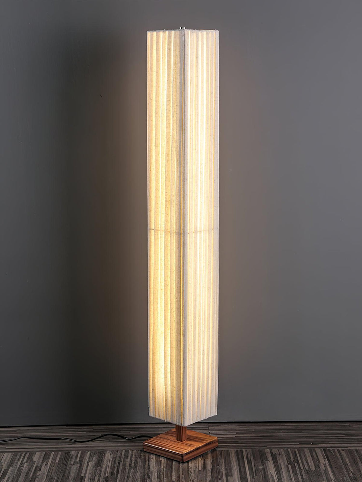 Vesolyre lampy stojące płócienny Japandi