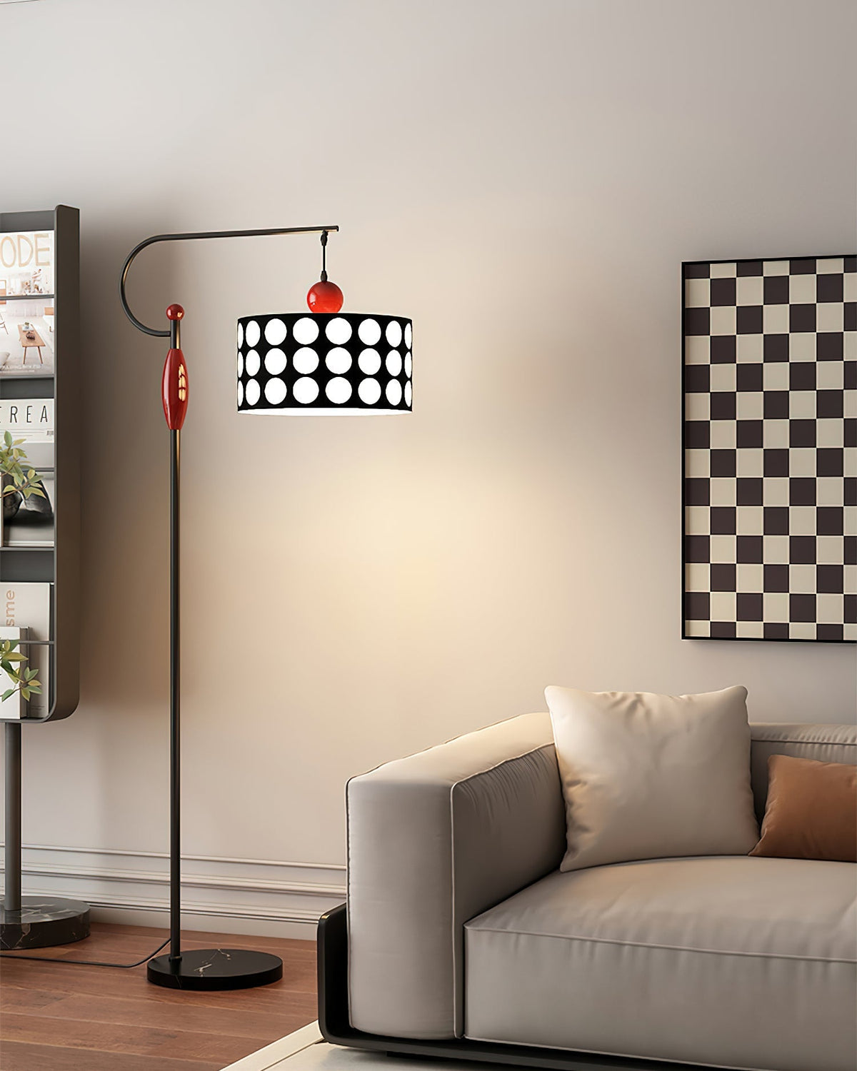Viraorielle Pivot lampa stojąca