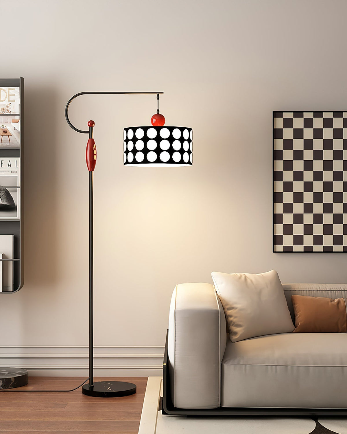 Viraorielle Pivot lampa stojąca