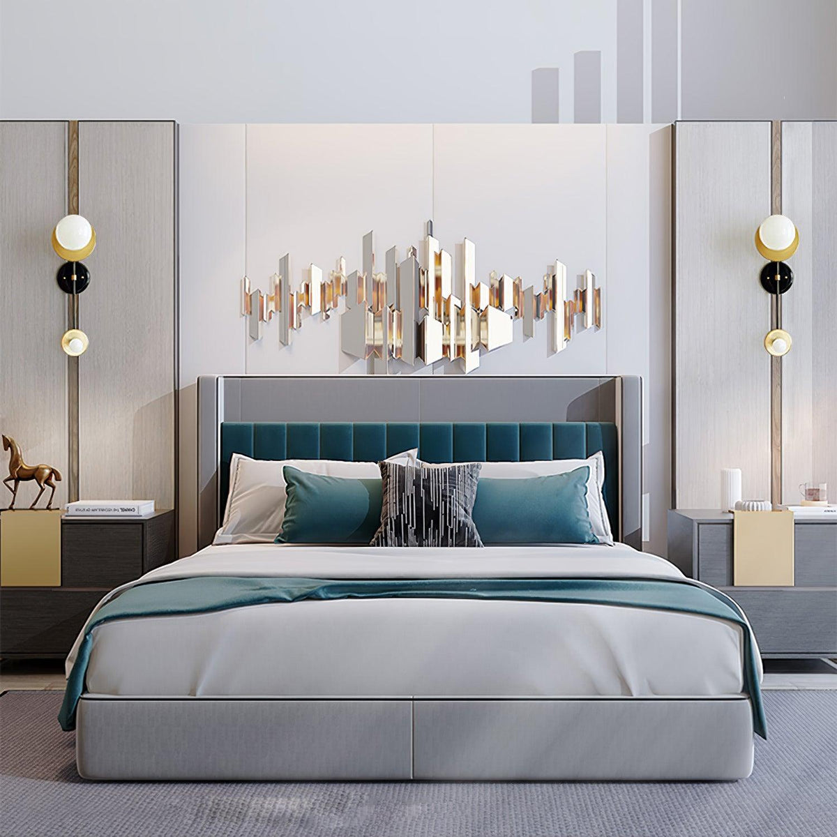 Balance Premium Elegance Scale żyrandol ze marmuru