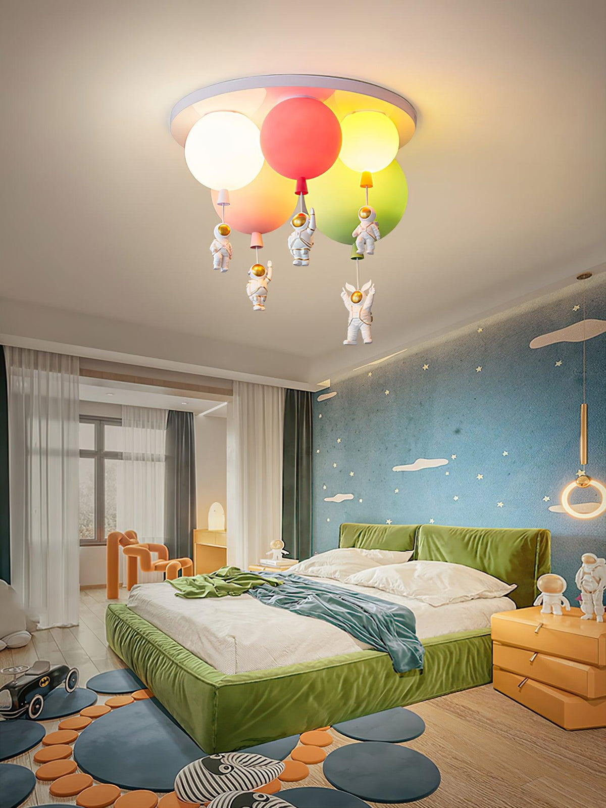 Gorvin Balonowa lampa sufitowa w kombinacji