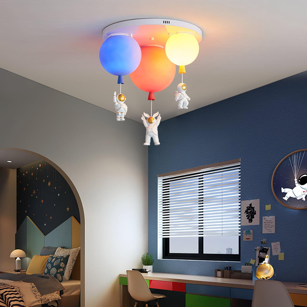 Gorvin Balonowa lampa sufitowa w kombinacji