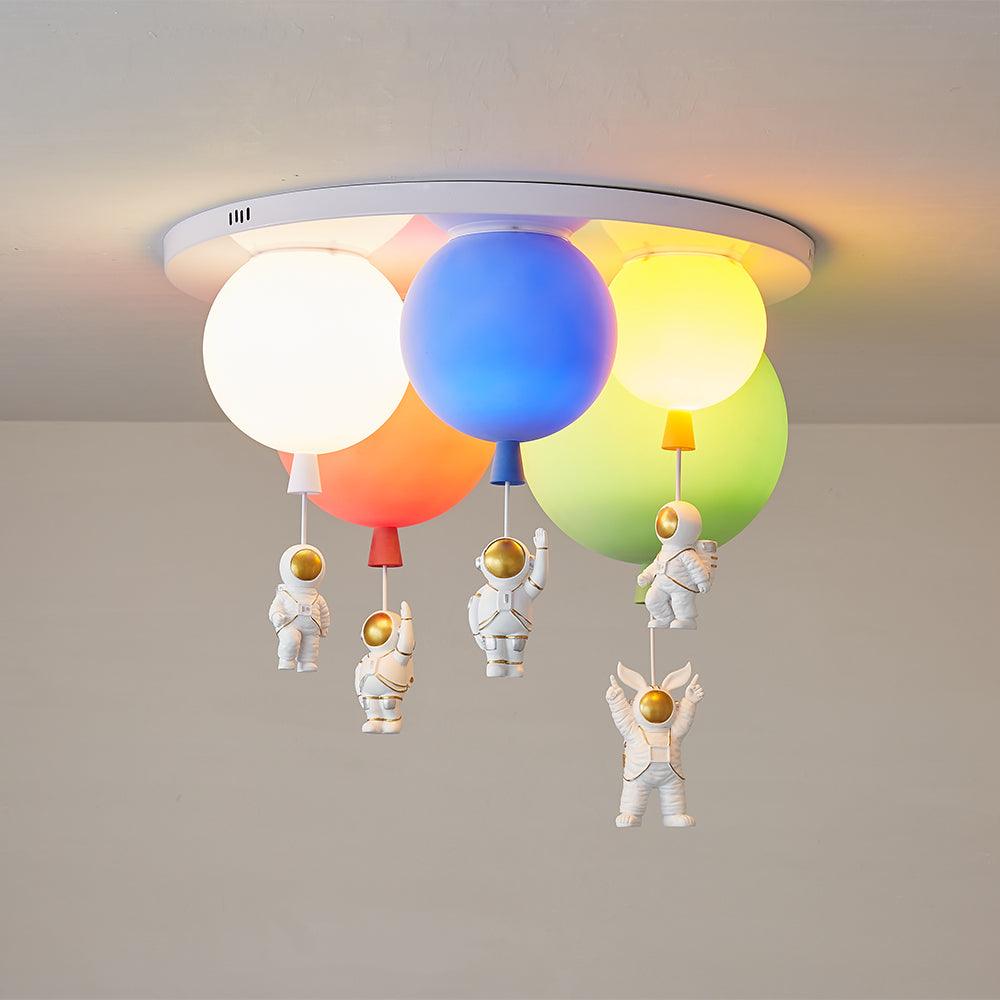 Gorvin Balonowa lampa sufitowa w kombinacji