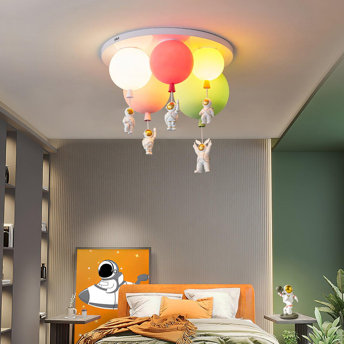 Gorvin Balonowa lampa sufitowa w kombinacji