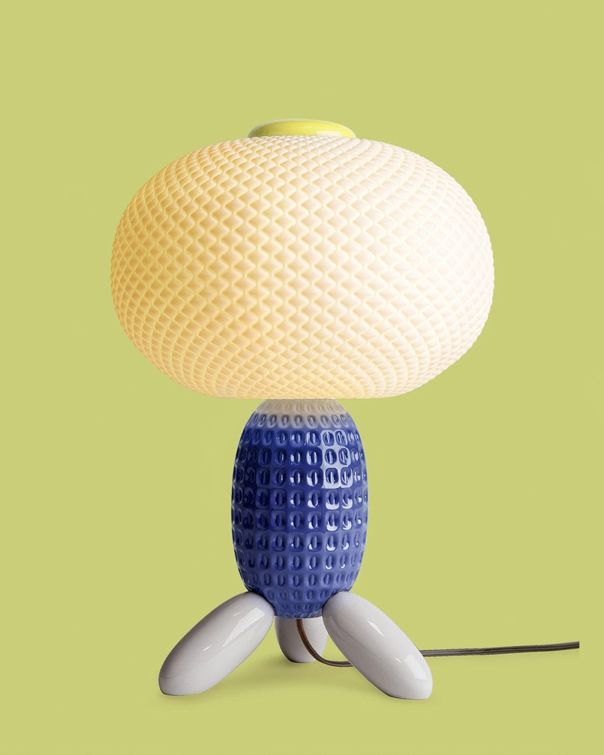 Eirarielle nowoczesna lampa stołowa ze szkła