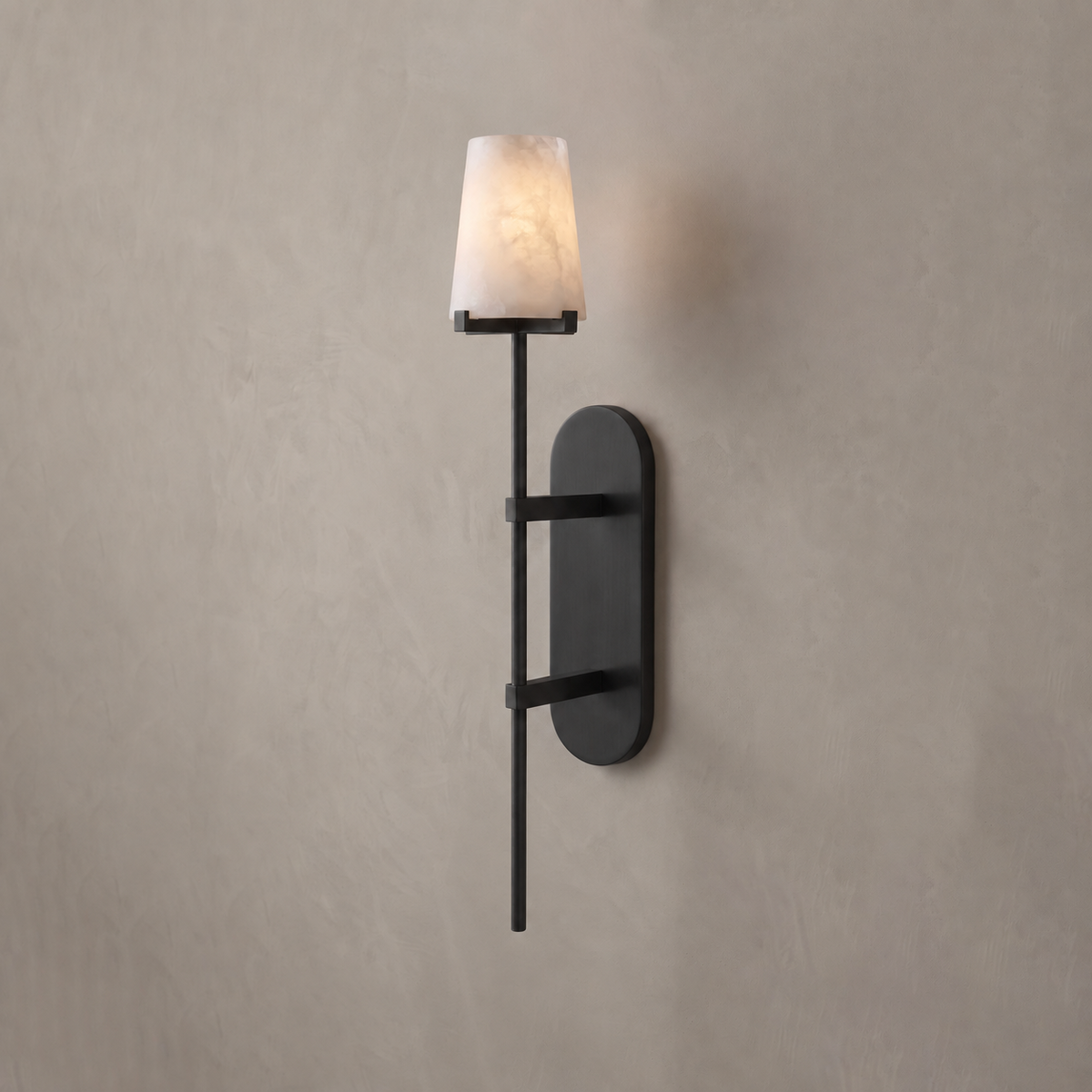 Bexcombe Kinkiet z alabastru