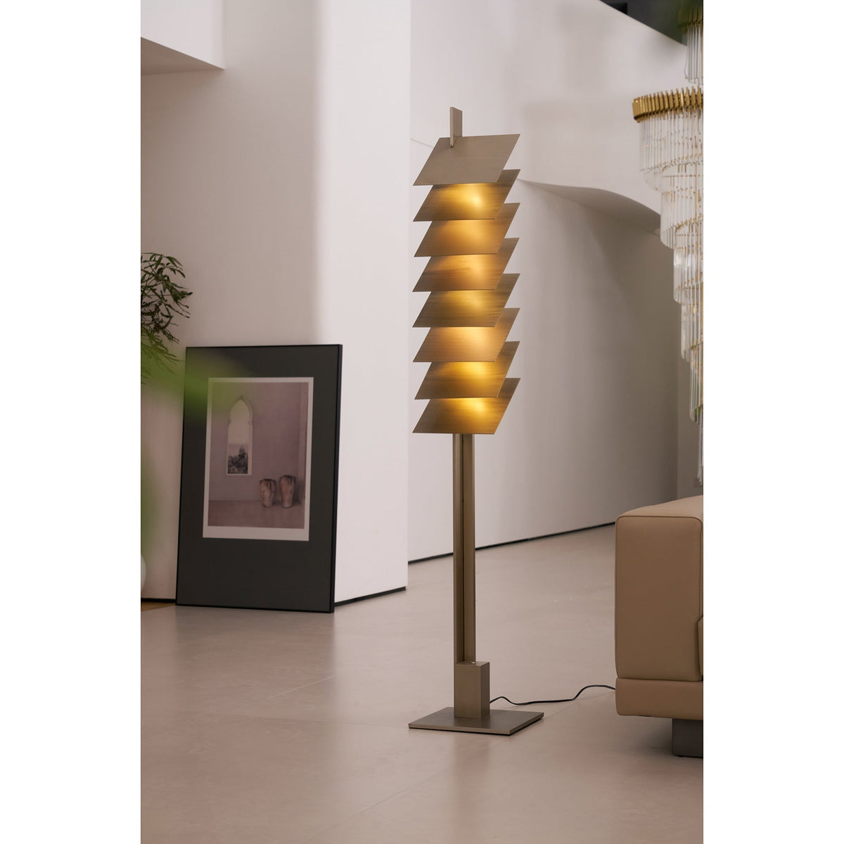 Virauena zewnętrzna lampa stojąca