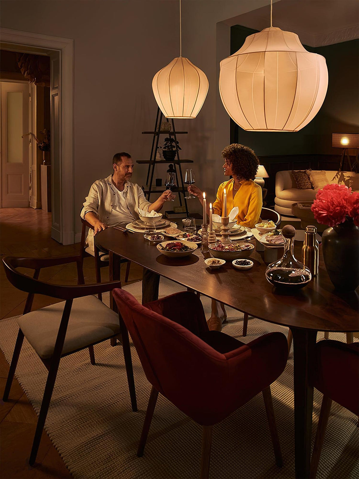 Frigen Premium Elegance Mesh Fabric lampa wisząca