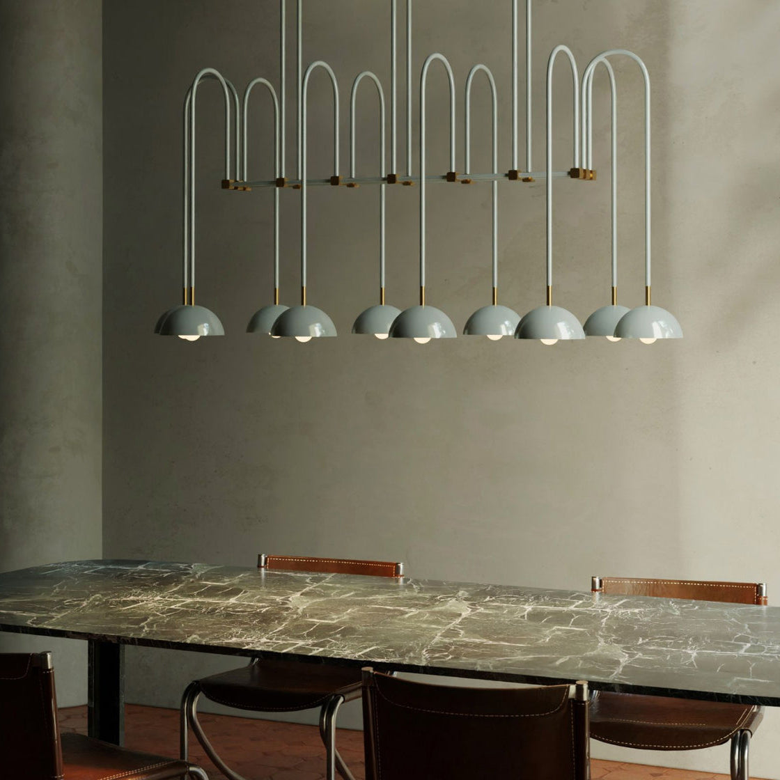 Blikuvyh żyrandol w stylu vintage industrial z metalu