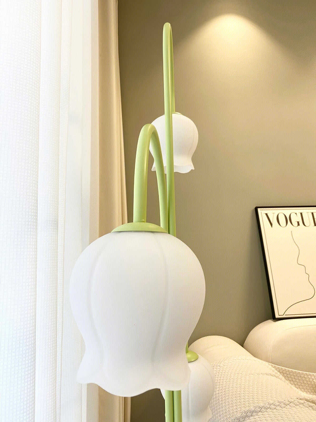 Lilic Orchid zewnętrzna lampa stojąca