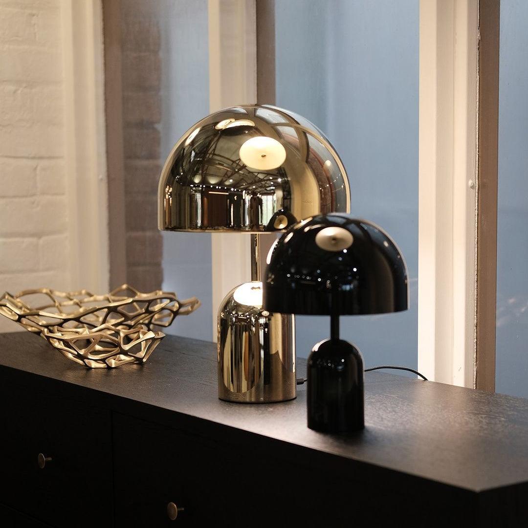 Ames luksusowa lampa stołowa Bell