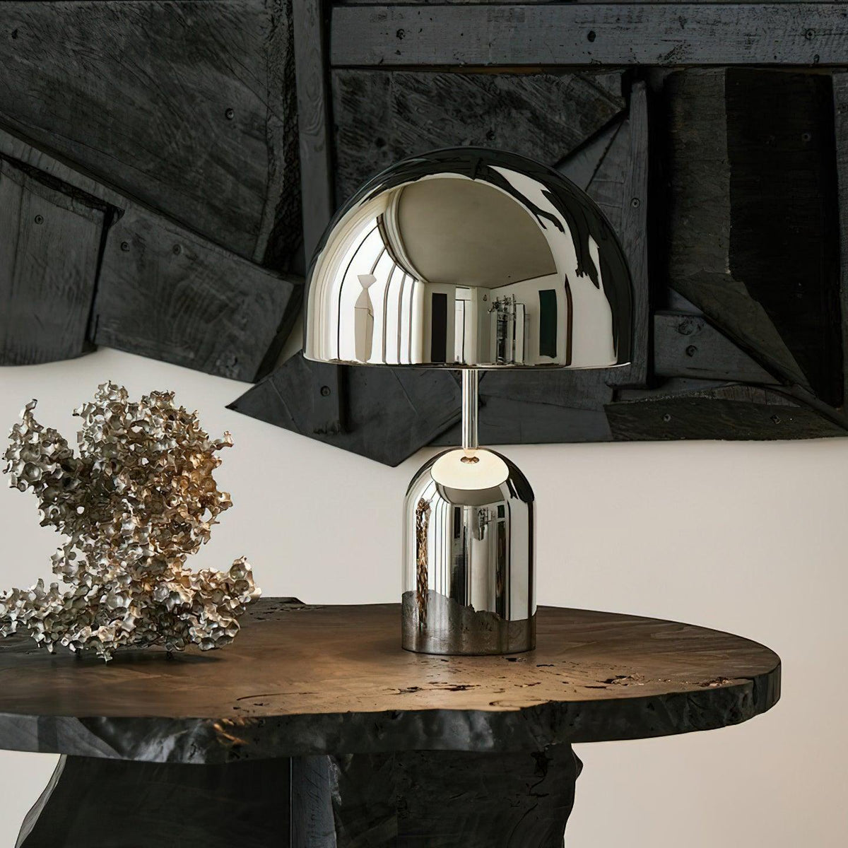 Ames luksusowa lampa stołowa Bell