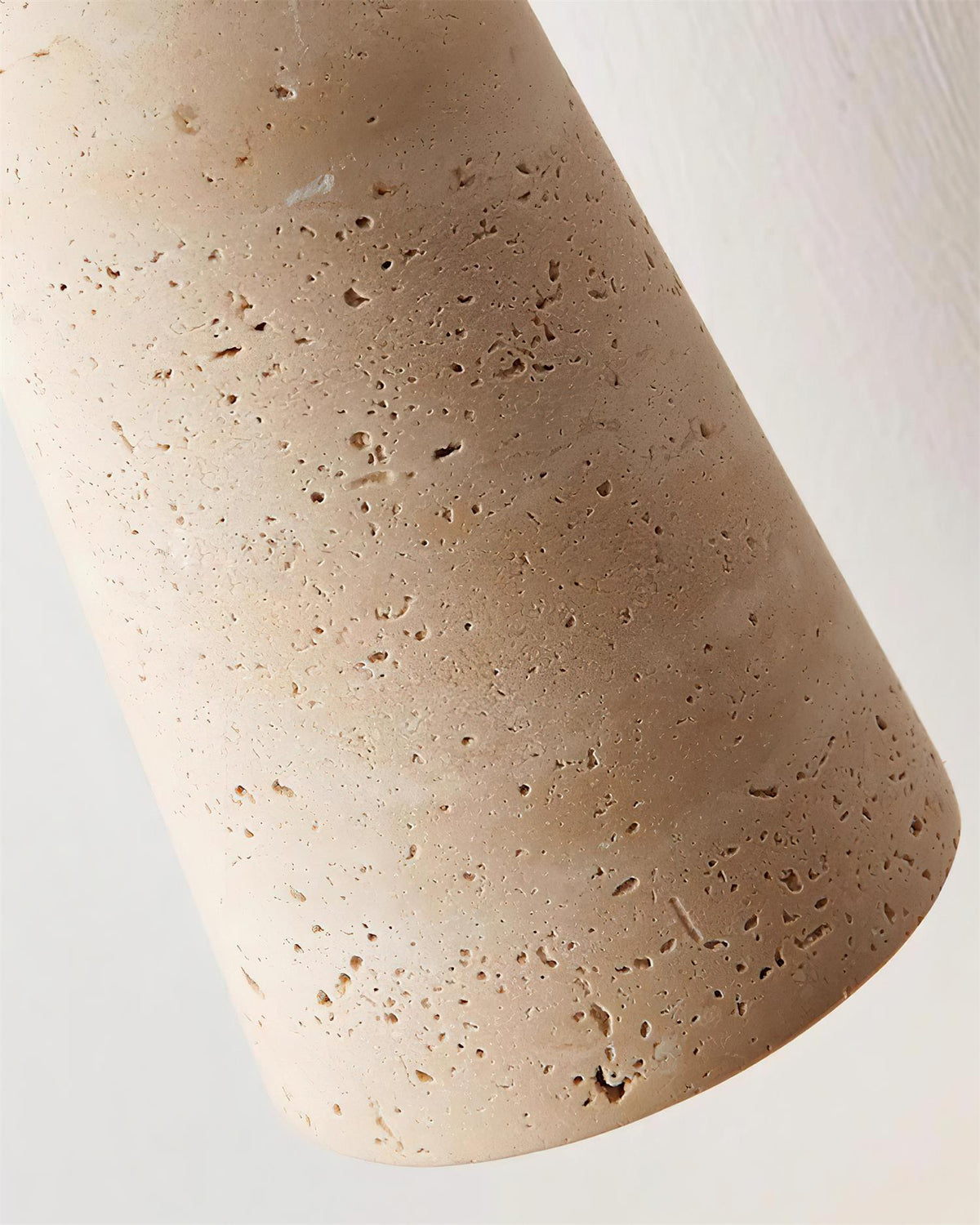 Nolira lampa wisząca drewno Travertine Natural