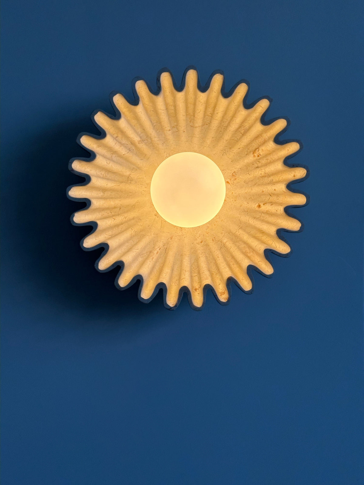 Avenisielle kinkiet ceramiczny ze szkła ciemnozielony