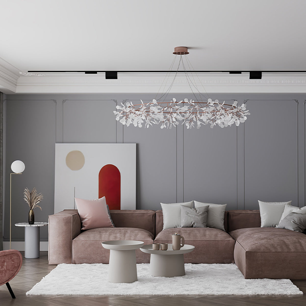 Dore Żyrandol Firefly Branch LED