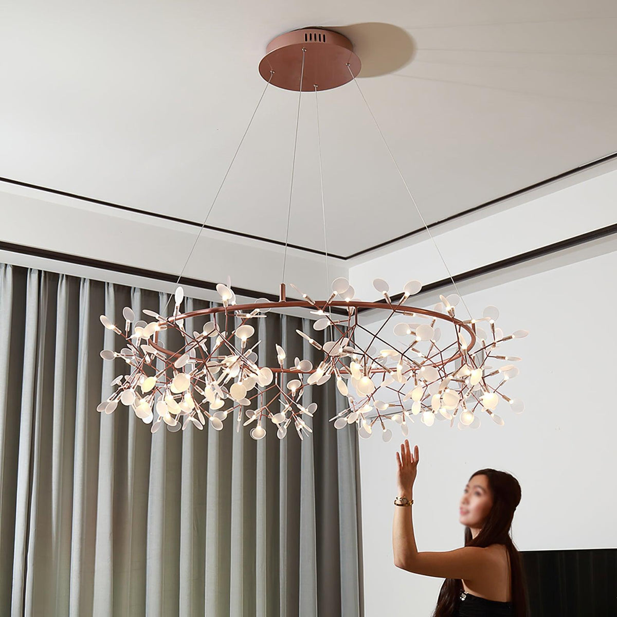 Dore Żyrandol Firefly Branch LED