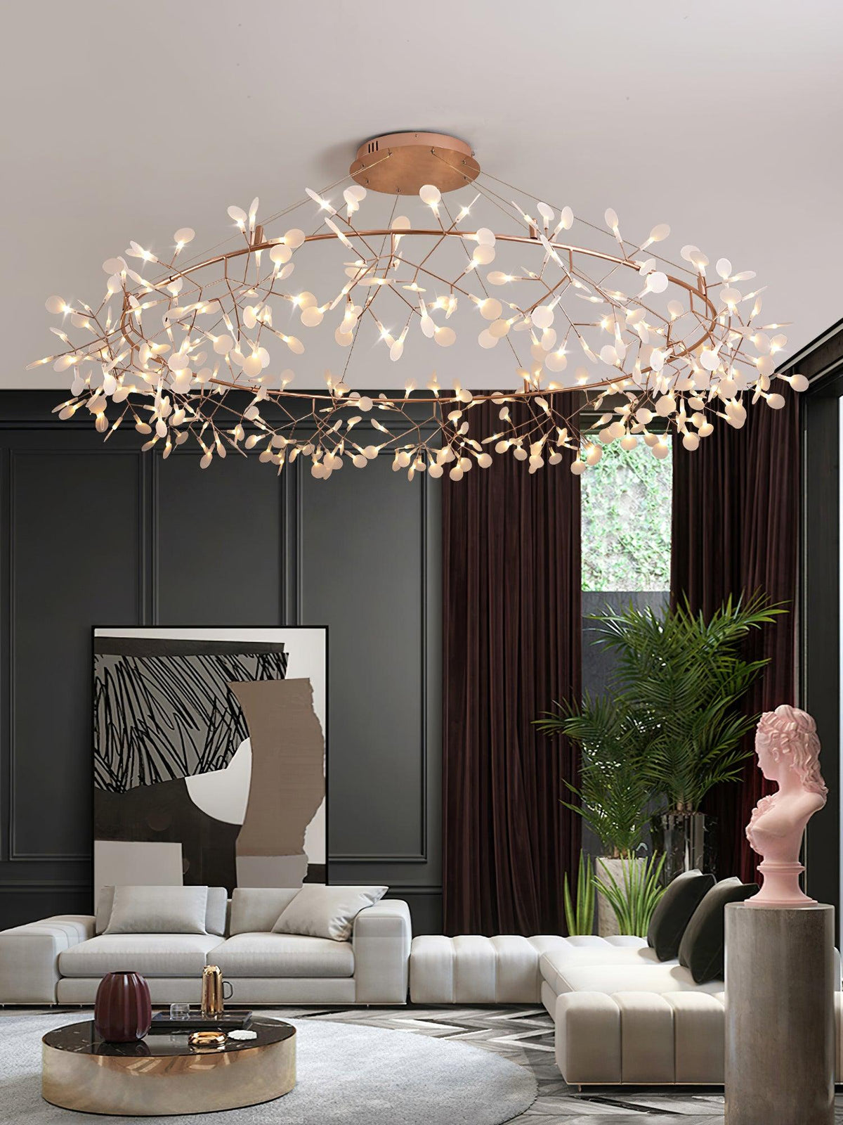 Dore Żyrandol Firefly Branch LED