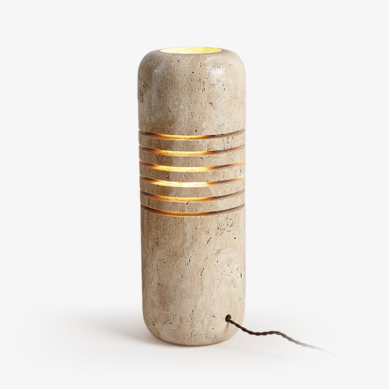 Lampa stołowa cylindryczna z tawerninu Aursolila