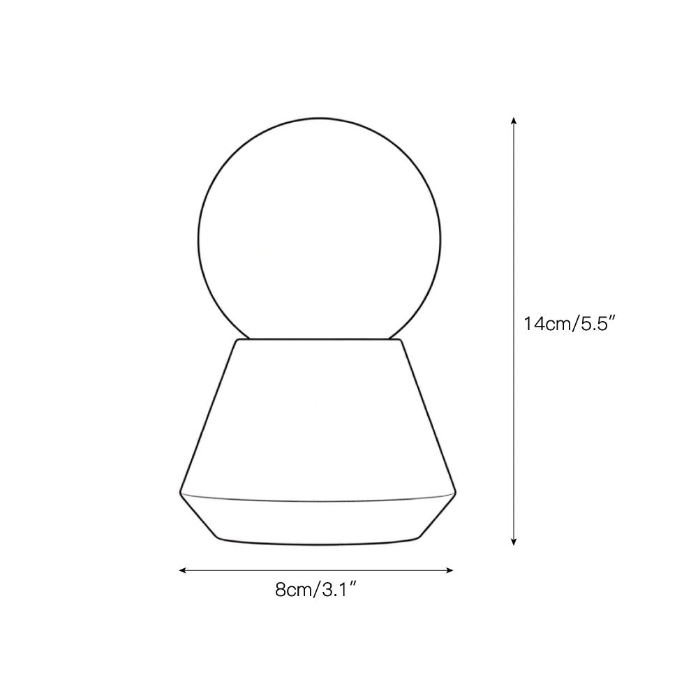 Lampa stołowa Elaeia z geometrią