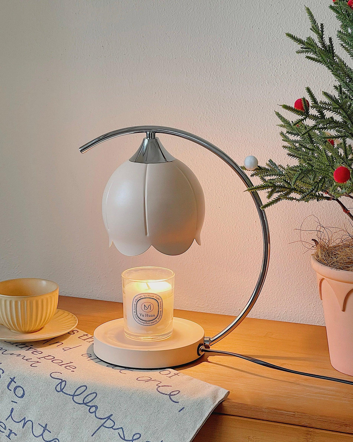 Binli lampa stołowa na świecę w stylu Wabi-Sabi