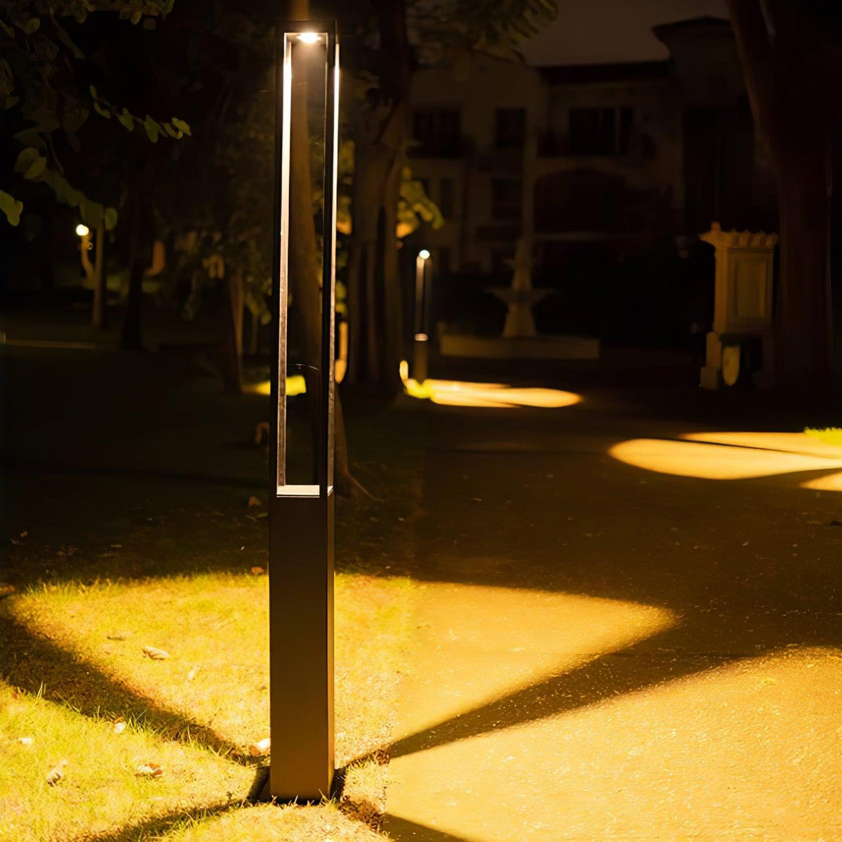 Qisken zewnętrzna lampa stojąca