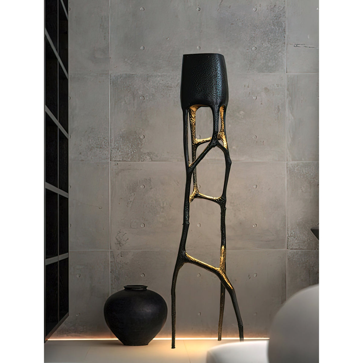 Lampa stojąca Black Tree Sculpture