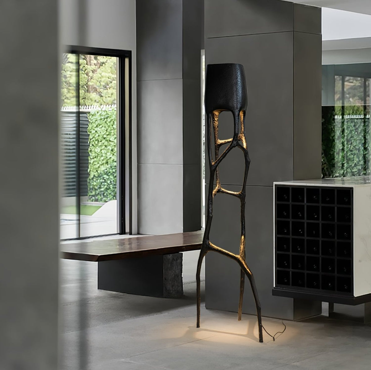 Lampa stojąca Black Tree Sculpture