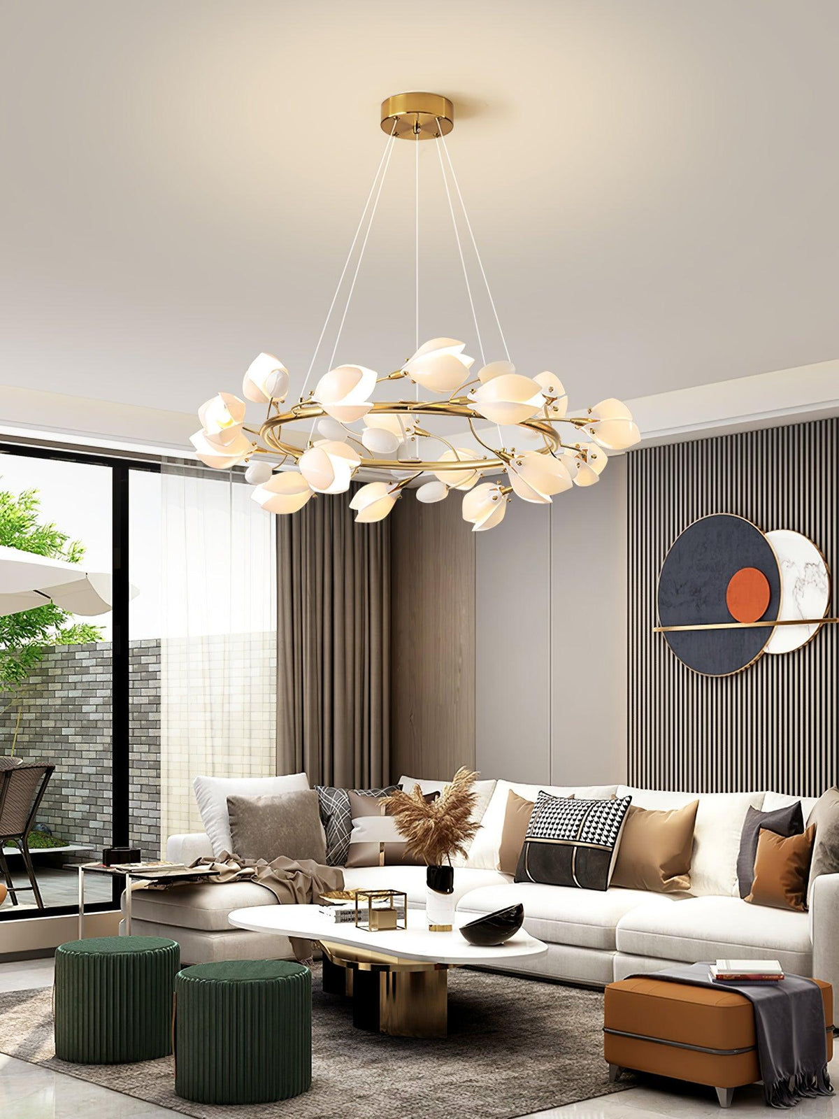 Uvess Premium Elegance żyrandol ceramiczny