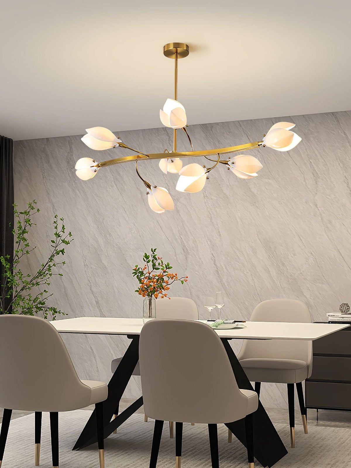 Uvess Premium Elegance żyrandol ceramiczny