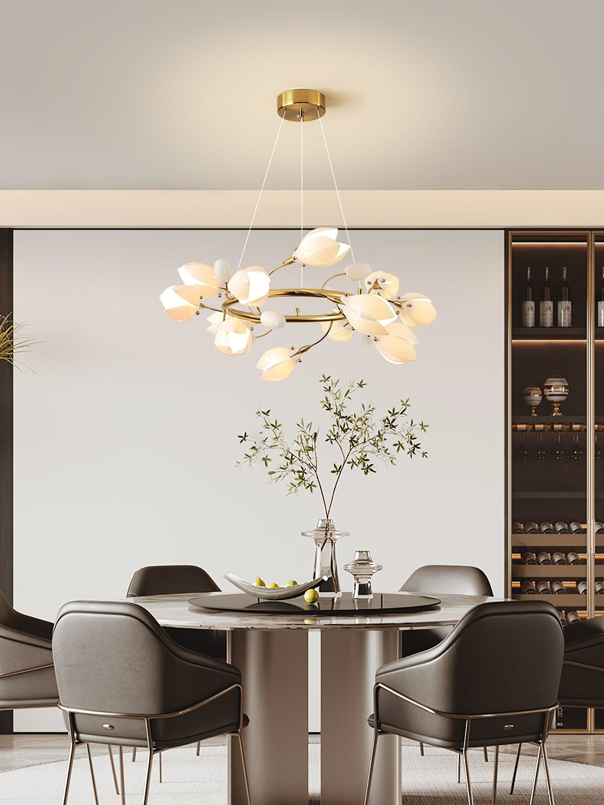 Uvess Premium Elegance żyrandol ceramiczny