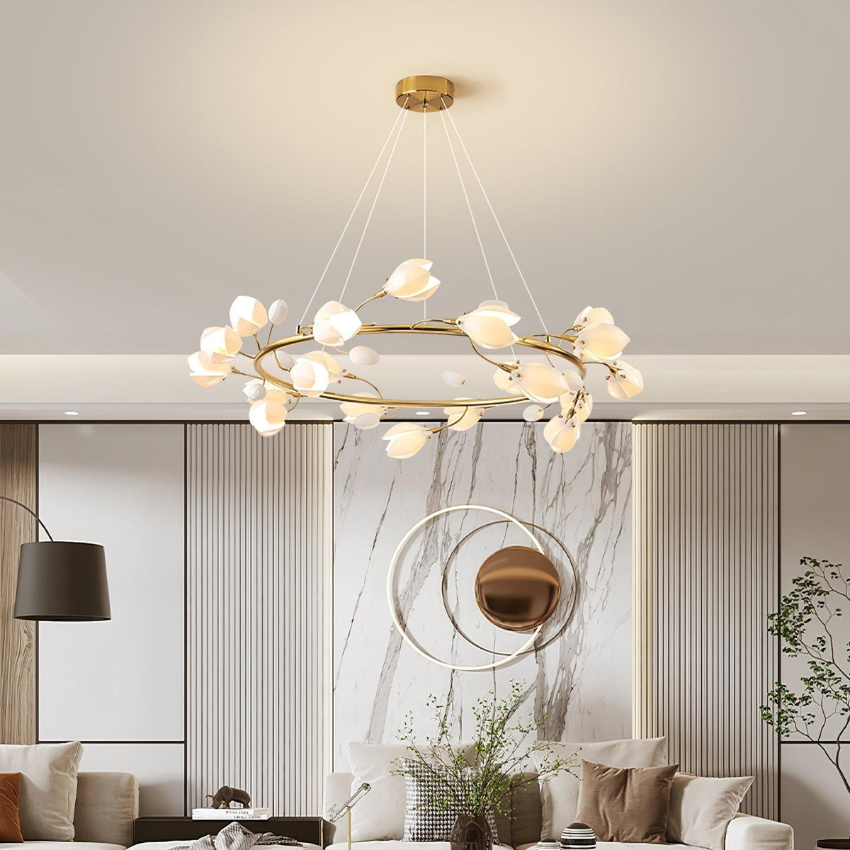 Uvess Premium Elegance żyrandol ceramiczny