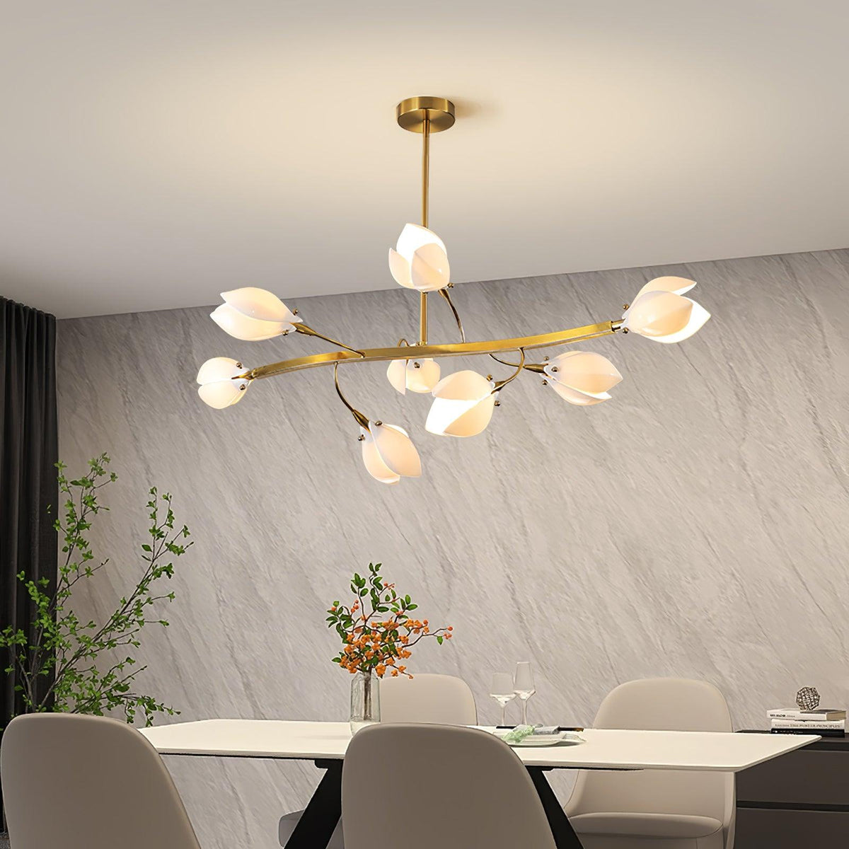 Uvess Premium Elegance żyrandol ceramiczny