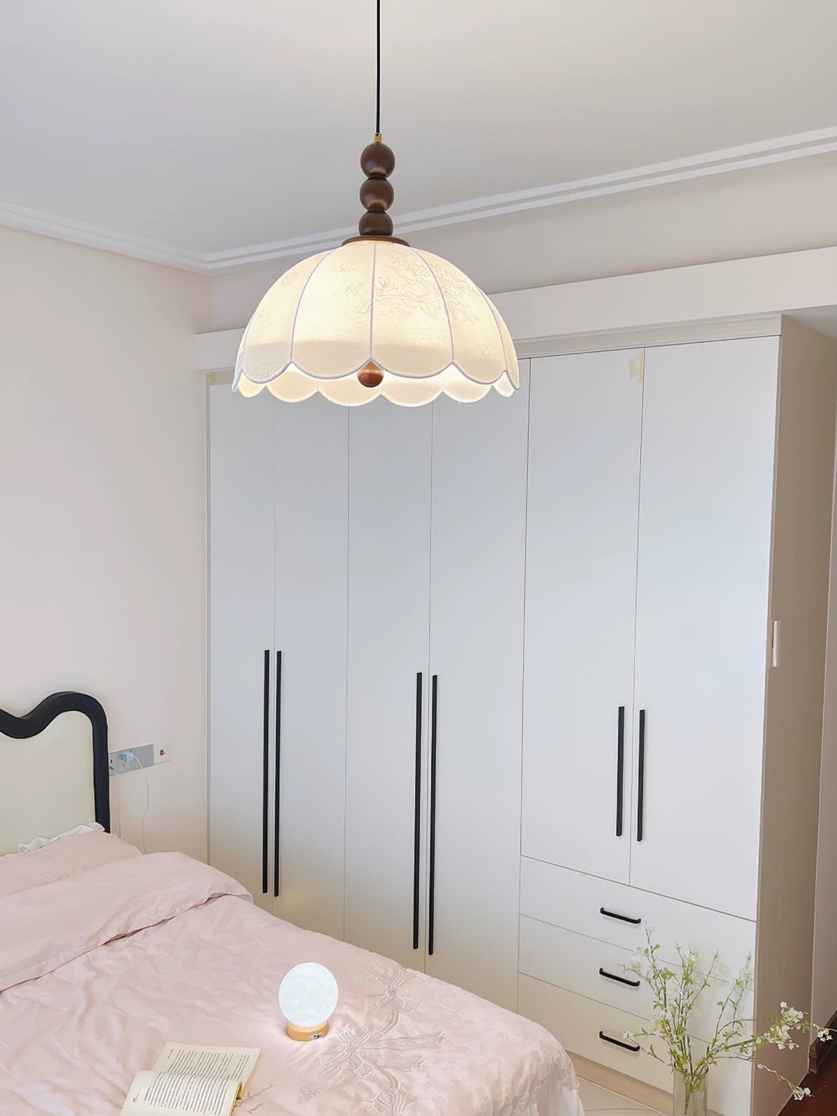 Nyd lampa wisząca z płótna