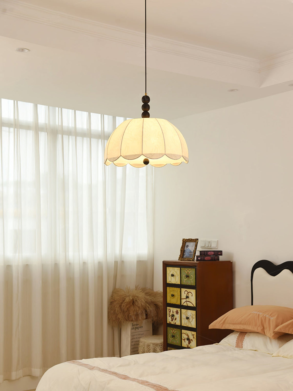Nyd lampa wisząca z płótna