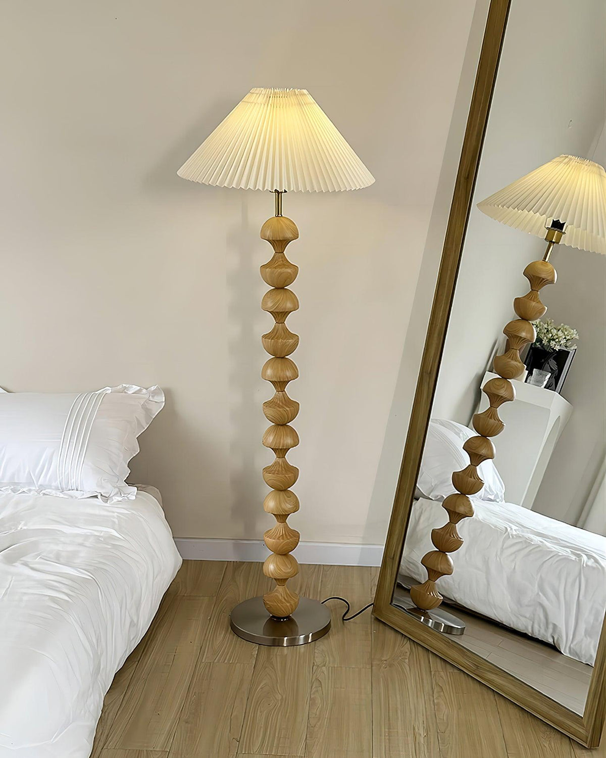 Bobbin lampa stojąca