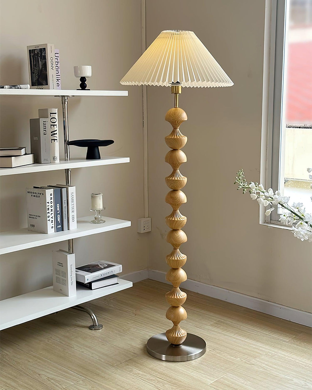 Bobbin lampa stojąca