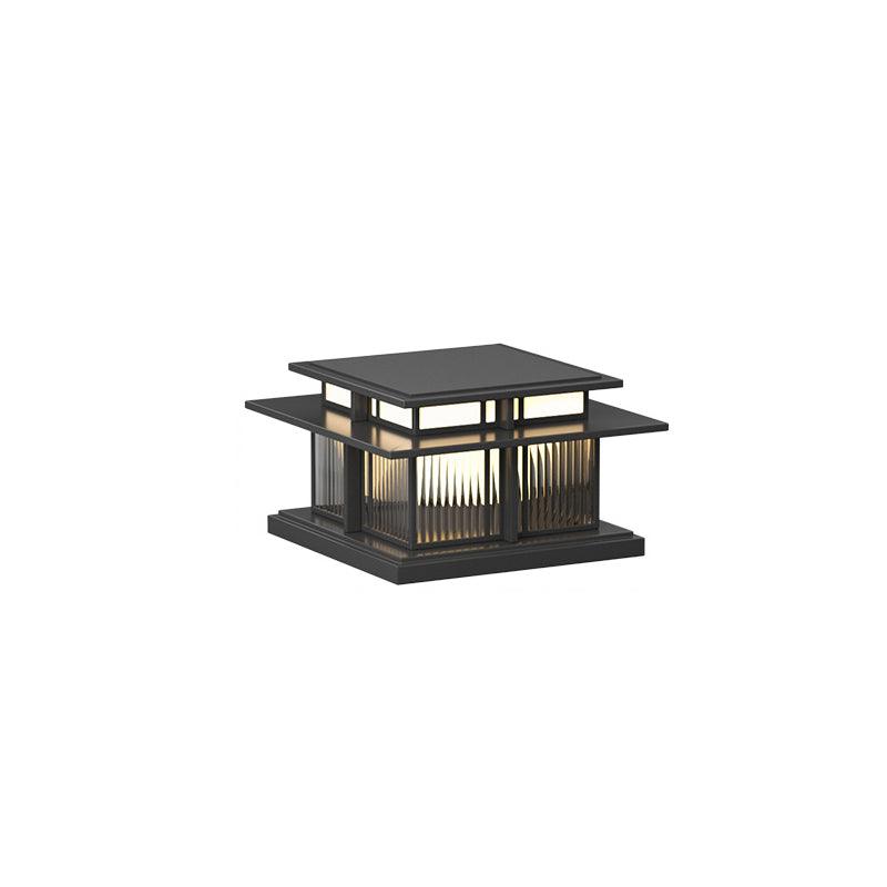 Onyx akrylowa lampa stołowa w stylu orientalnym