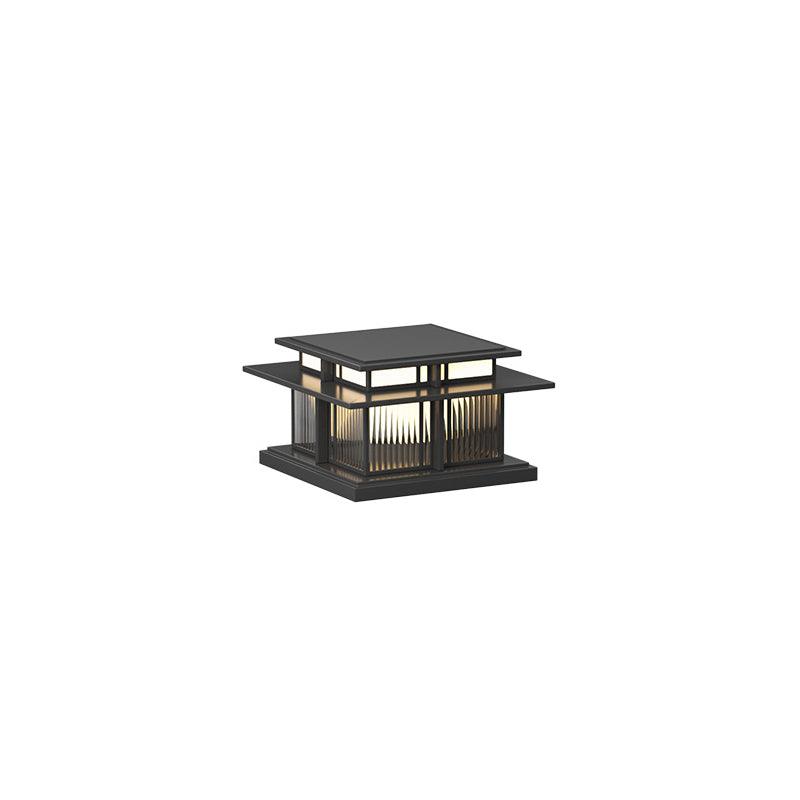 Onyx akrylowa lampa stołowa w stylu orientalnym
