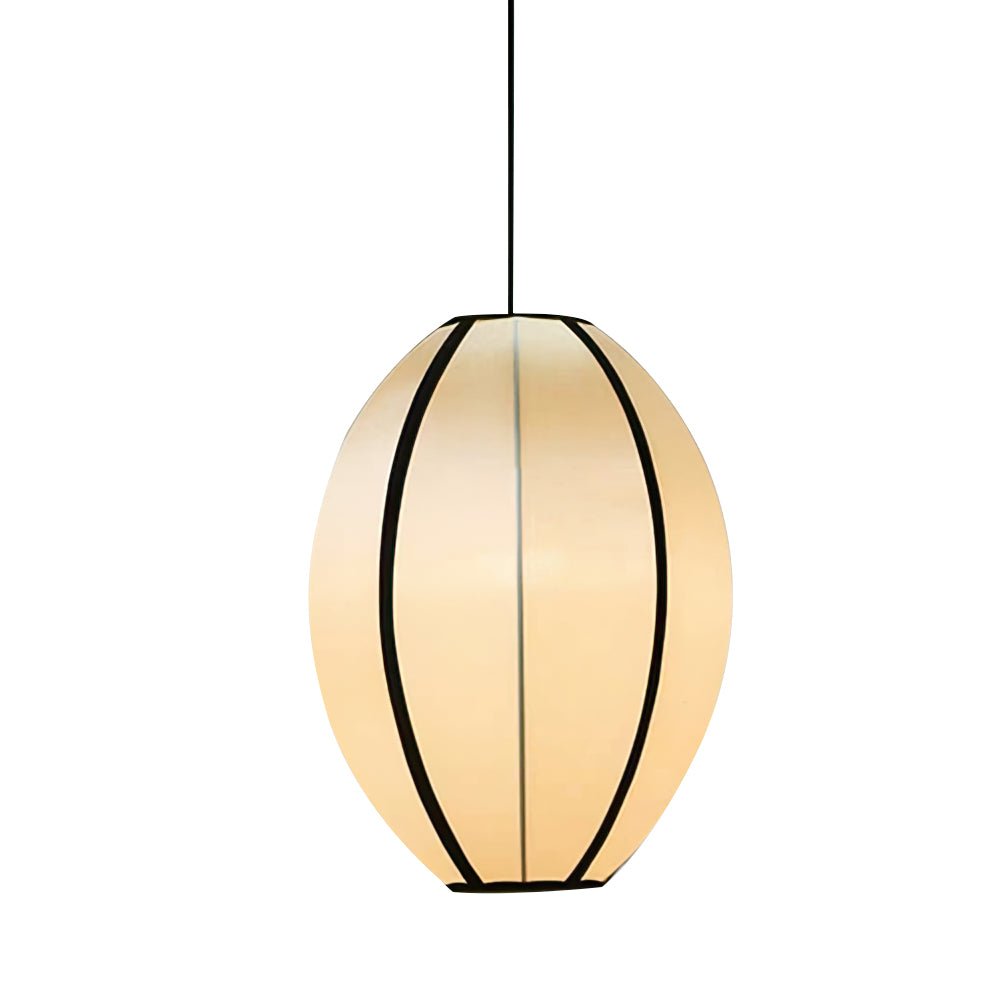 Inez wisząca lampa stołowa z płótna o nowoczesnym designie