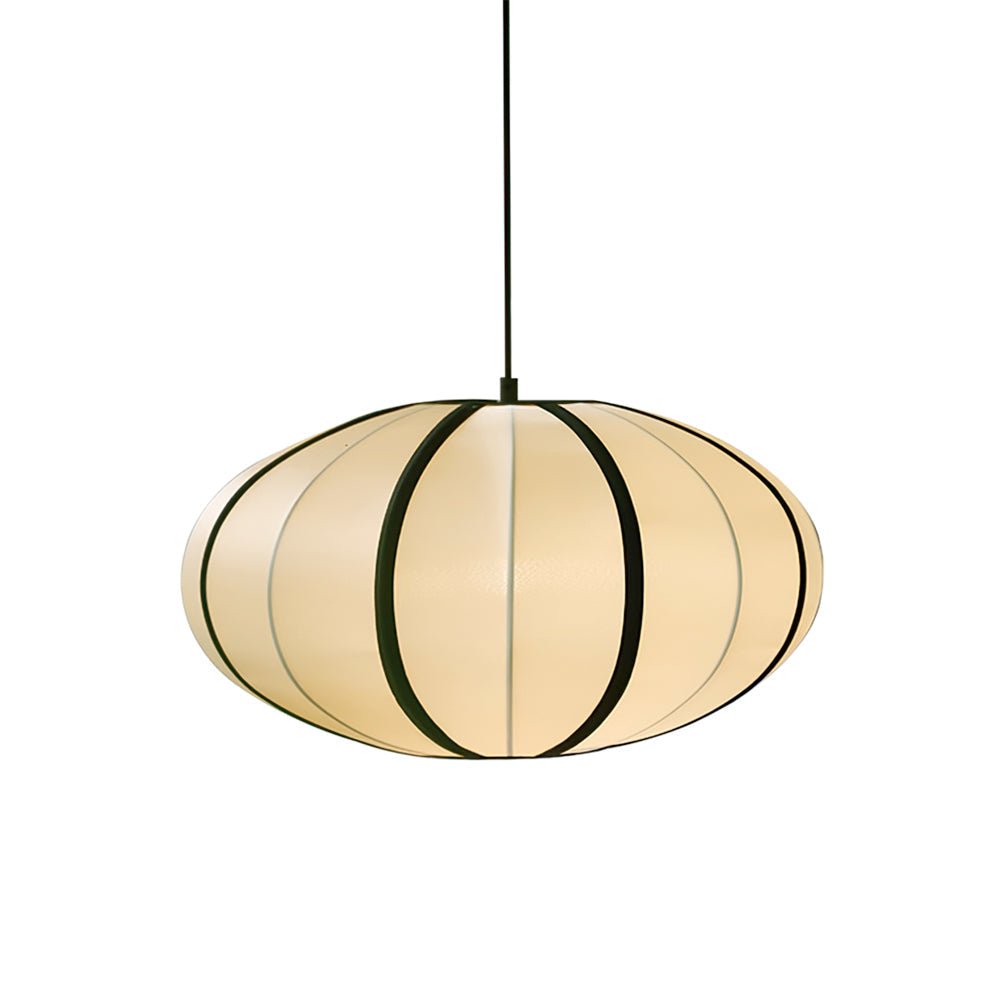 Inez wisząca lampa stołowa z płótna o nowoczesnym designie